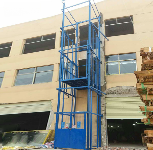 湖口建材厂室外物料提升